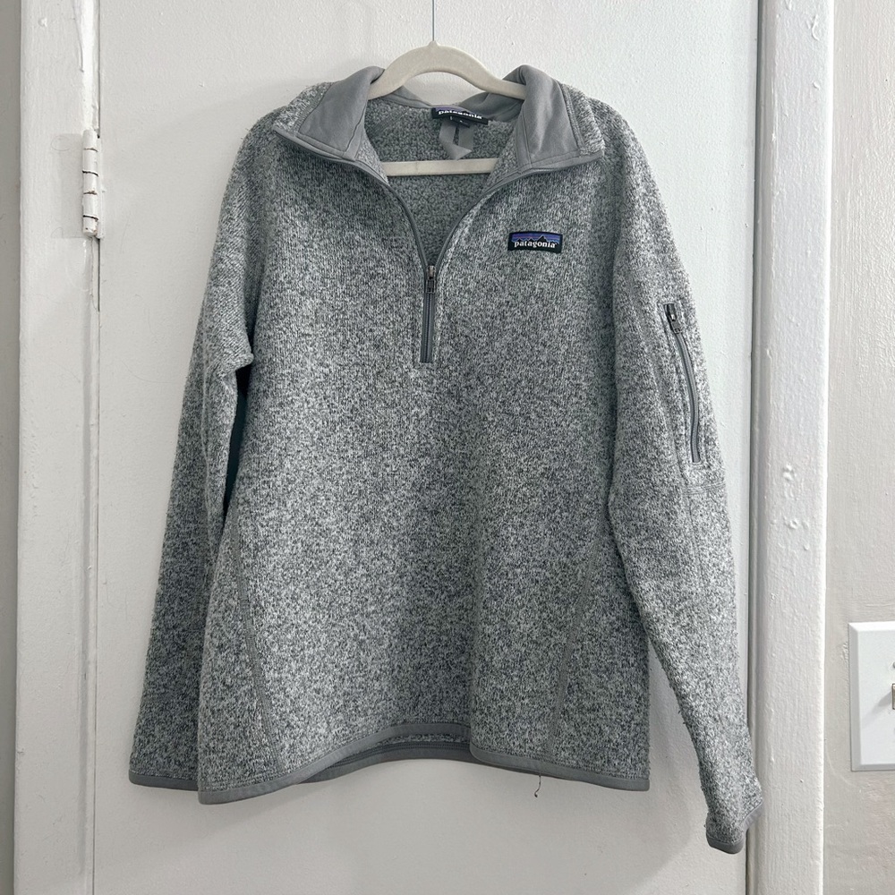Great Condition Small Patagonia Gray Quarter Zip